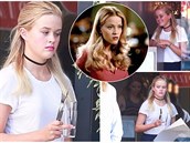 Dcera Reese Witherspoon chodí na brigádu.
