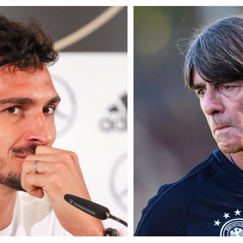 Mats Hummels a Joachim Lw. Tito dva mui hovoili s eskmi novini o pten...