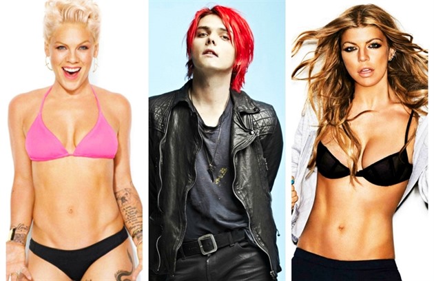 Pink / Gerard Way (MCR) / Fergie (BEP)