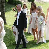 Petr Vgner byl jednm z host na svatb Jiho Paroubka. Byl v obleen...
