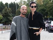 Koblíková dorazila na módní akci po boku stylisty Filipa Vaka.