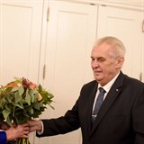 Miloš Zeman a Ivana Trumpová.