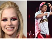 Bruno Mars a Avril Lavigne patí mezi nebezpené celebrity!