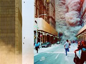 Ve chvíli útoku 9/11/2001 vzniklo mnoství unikátních zábr.