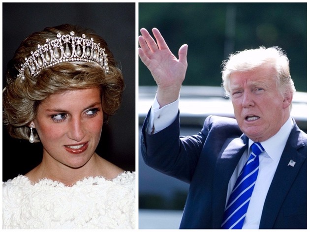 Donald Trump kdysi touil po princezn Dian.