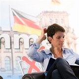 Lídryně AfD Frauke Petryová.