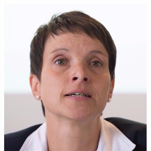 Lídryně AfD Frauke Petryová zapojila své dítě do předvolební kampaně.