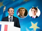 Francouzský prezident svým proslovem o Evropské unii pobouil.