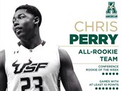 Chris Perry, talentovaný basketbalista. Za jeho in ho nejspíe eká basa.