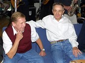 Jan Tíska a Václav Havel byli velcí kamarádi.