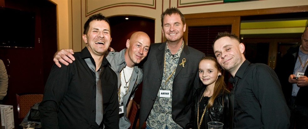 Terry Coldwell, John Hendy, Tony Mortimer a Brian Harvey z East 17.