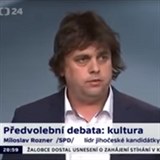 Ldr jihoesk kandidtky SPD Miloslav Rozner se  - mrn eeno - znemonil.