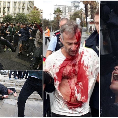 Nepokoje ve španělském Katalánsku