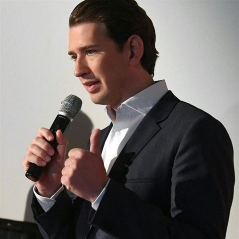 Ministr pro integraci a zahranin Sebastian Kurz s autory studie islamistou a...