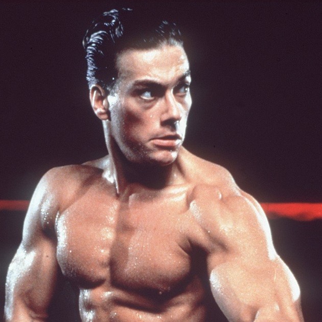 Jean-Claude Van Damme, slavný belgický svalovec.