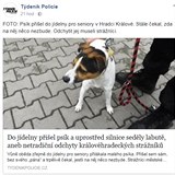 Policist e jeden zapeklit ppad za druhm.