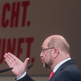 Martin Schulz pi svm projevu.