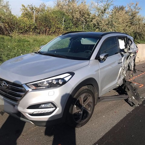 Takto dopadlo auto Karla Fr�da.