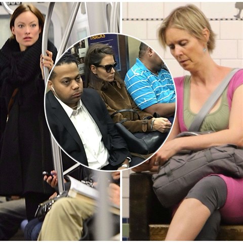 Které hollywoodské celebrity jezdí metrem?