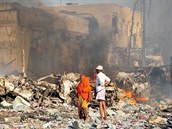 Mogadiu vypadá jako po apokalypse.