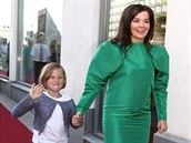 Björk s dcerou v roce 2010