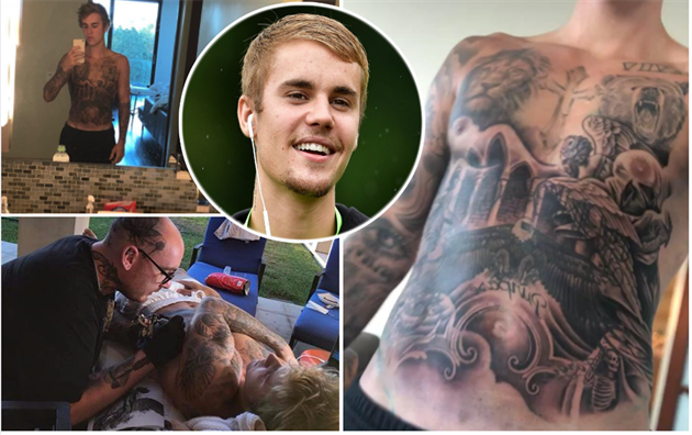 Bieber Ma Uz Pres 60 Kerek Nechal Si Potetovat Cely Pekac Buchet Expres Cz