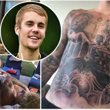 Justin Bieber m nov tetovn.