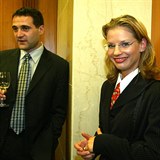 Pavla Charvtov a Pavel Zuna v roce 2003