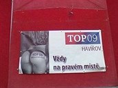 Cenu Sexistické prasáteko za rok 2014 si odnesla Topka z Havíova za svj...