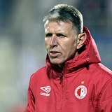 Slavia koue Jaroslava ilhavho se chyst na velk zpas - na duel v Plzni.