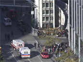 Incident potvrdil mluví newyorské policie, který obyvatele a návtvníky...