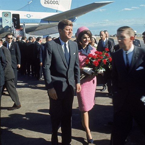 Bval americk prezident John Fitzgerald Kennedy.