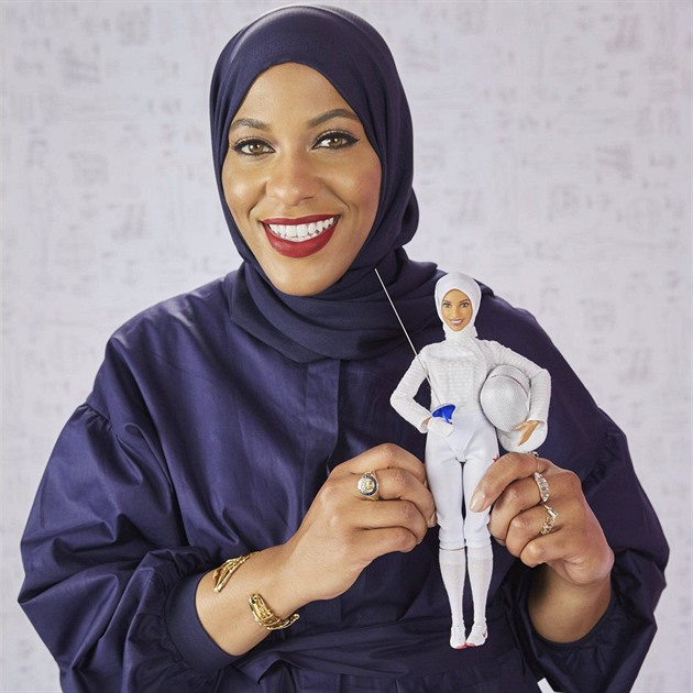 Panenka se inspirovala olympijskou sportovkyní Ibtihaj Muhammadovou.