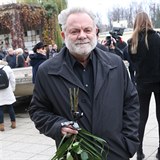 Václav Upír Krejčí na pohřbu Karla Štědrého