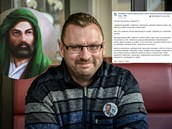 Lubomír Volný oznail proroka Mohameda za mrinu a pedofila.