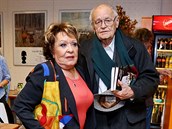 Václav Vorlí�ek s Ji�inou Bohdalovou.