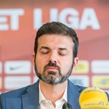 Andrea Stramaccioni na tiskov konferenci.