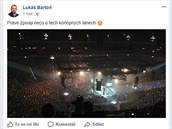Luká Barto se omluvil ze snmovny, pak el na koncert.