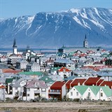 Hlavní město Islandu Reykjavik.
