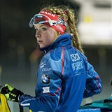 Markéta Davidová, česká biatlonová kráska.