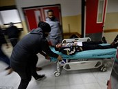 Pi útoku na pásmo Gázy bylo zranno nejmén 25 lidí.