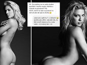 Eva Perkausová elí kritice kvli nahým fotkám v asopise Playboy.