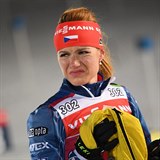 Gabriela Koukalov rozjela mediln pestelku v eskm biatlonu. Te to hz...
