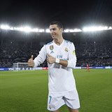 Cristiano Ronaldo, hvzda Realu Madrid.
