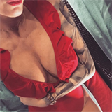 Dominika Mesaroov se pochlubila svmi adry ze pindlu na Instagramu.