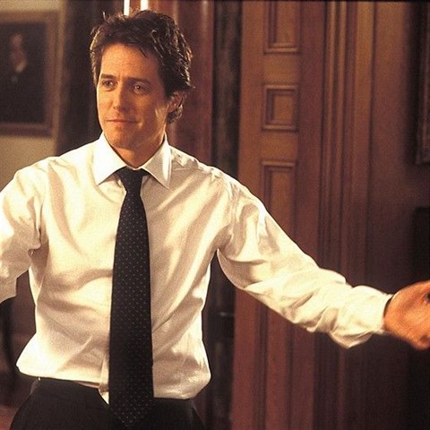 Hugh Grant ml problm s tanen scnou.