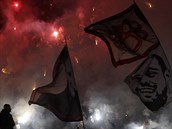 Ultras Partizanu jsou povaováni za jedny z nejhorích v Evrop.