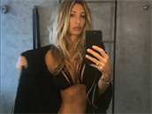 Ivana Mentlová p�edvedla své luxusní t�lo.