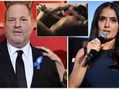 Harvey Weinstein se brání obvinní Salmy Hayek.