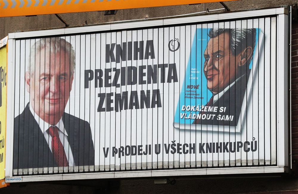 Miloš Zeman měl smůlu, že kniha vyšla zrovna pár týdnů před volbami...